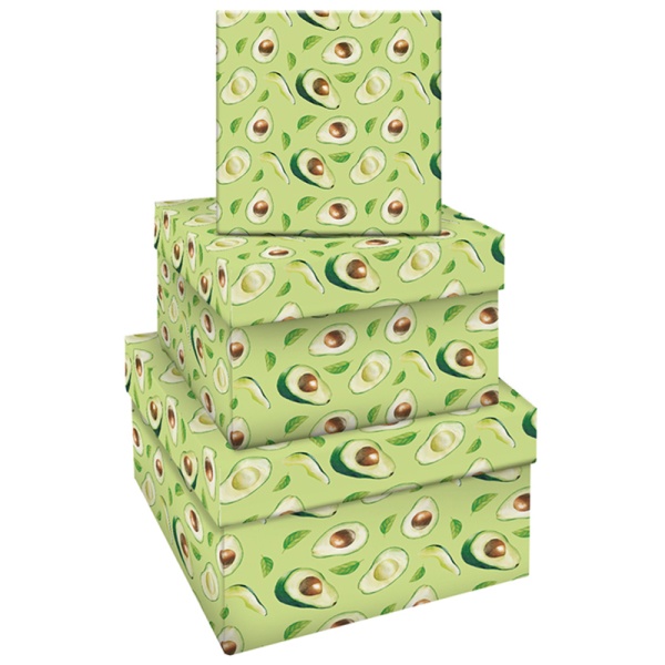 Квадратная коробока MESHU "Avocado", (17,5*17,5*10см) 341868 MS_46581