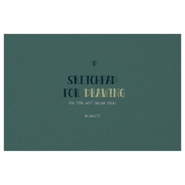 Альбом для рисования 40л., А4, на склейке Greenwich Line "Brave idea", 120г/м2 356287 PS40ck-50690