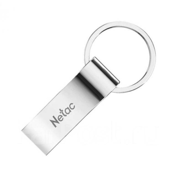 Носитель информации Netac USB Drive 64GB U275 USB2.0 , zinc alloy housing [NT03U275N-064G-20SL]