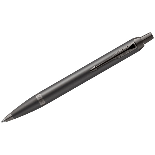 Ручка шариковая Parker "IM Professionals Monochrome Titanium" синяя, 1мм, подарочная упаковка 350520 2172961